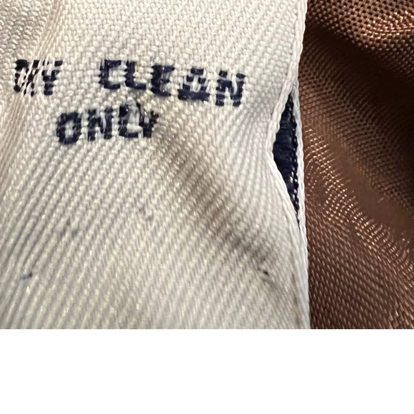 Ann Taylor Women's Button-up Jacket Size 2 Brown Raw Silk Long Sleeve w/Pockets - Picture 5 of 6